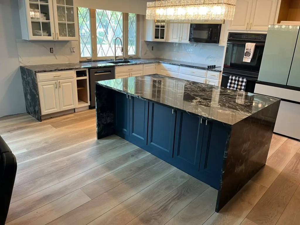 Custom kitchen remodel by FLO Home Improvements